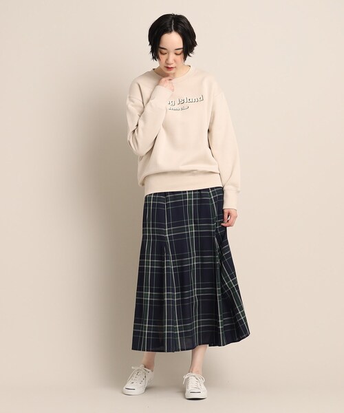 Dessin（デッサン）の「◆【大人着映えスカート・後ろウエストゴム】チェックマーメイドスカート＜XS～L＞（スカート・レディース・ワイン系3/ネイビー系1/ライトイエロー系2・02/00/03/01）」の9枚目の写真