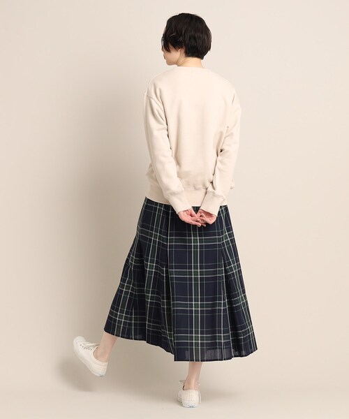 Dessin（デッサン）の「◆【大人着映えスカート・後ろウエストゴム】チェックマーメイドスカート＜XS～L＞（スカート・レディース・ワイン系3/ネイビー系1/ライトイエロー系2・02/00/03/01）」の7枚目の写真