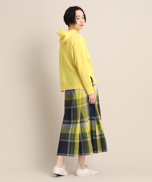 Dessin（デッサン）の「◆【大人着映えスカート・後ろウエストゴム】チェックマーメイドスカート＜XS～L＞（スカート・レディース・ワイン系3/ネイビー系1/ライトイエロー系2・02/00/03/01）」の19枚目の写真