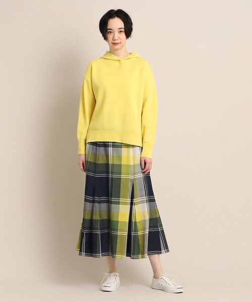 Dessin（デッサン）の「◆【大人着映えスカート・後ろウエストゴム】チェックマーメイドスカート＜XS～L＞（スカート・レディース・ワイン系3/ネイビー系1/ライトイエロー系2・02/00/03/01）」の12枚目の写真