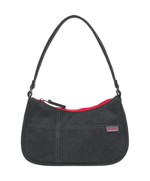 SCULPTOR(スカルプター)の「Twill Hobo Bag/ツイルホボバック(トートバッグ・レディース・ブラック/ベージュ・FREE)」の6枚目の写真