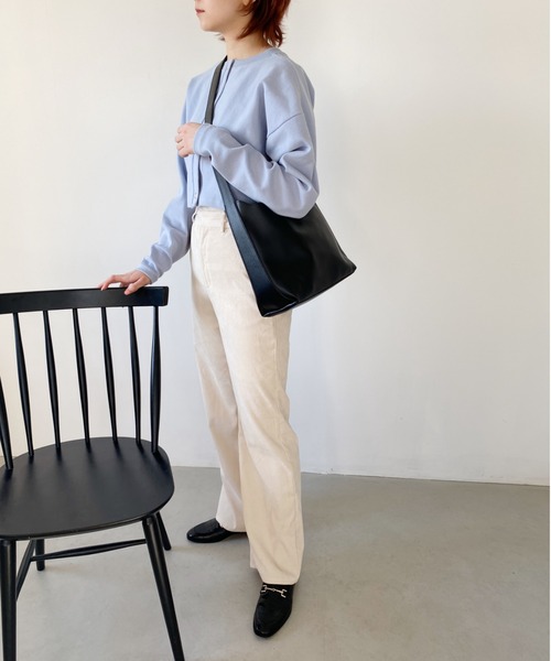 thank U more（サンキューモア）の「フェイクレザー ワンショルダーバッグ 【ストラップ長さ調整対応】（ショルダーバッグ・レディース・ブラック/ブラウン・FREE）」の8枚目の写真