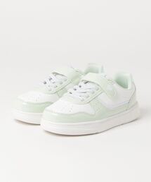 NUOVO（ヌオーヴォ）の「NUOVO ヌオーヴォ 17-23 ANYA ガールズスニーカー N9334J MINT/WHITE（スニーカー）」