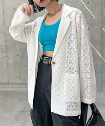 PAGEBOY | レーステーラードジャケット(テーラードジャケット)