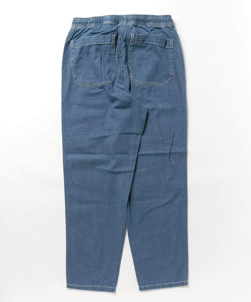 Grand PARK（グランドパーク）の「ライトデニムイージーベイカーパンツ（セットアップ対応アイテム）（デニムパンツ・メンズ・ネイビー/ブルー・X-LARGE/LARGE/MEDIUM）」の3枚目の写真