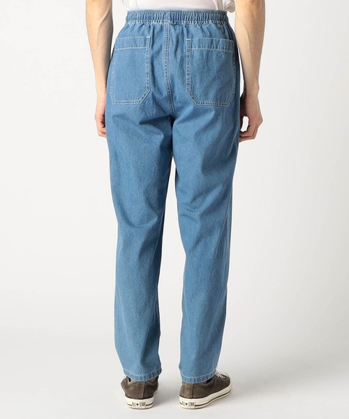 Grand PARK（グランドパーク）の「ライトデニムイージーベイカーパンツ（セットアップ対応アイテム）（デニムパンツ・メンズ・ネイビー/ブルー・X-LARGE/LARGE/MEDIUM）」の6枚目の写真
