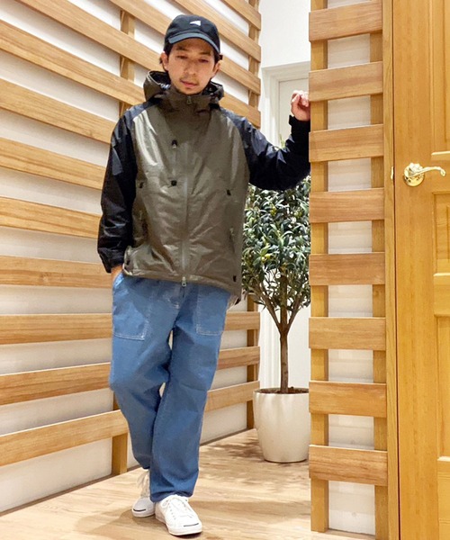 Grand PARK（グランドパーク）の「ライトデニムイージーベイカーパンツ（セットアップ対応アイテム）（デニムパンツ・メンズ・ネイビー/ブルー・X-LARGE/LARGE/MEDIUM）」の16枚目の写真