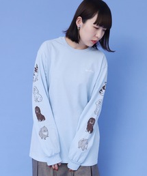 didizizi | dog all stars　ロンT(Tシャツ/カットソー)