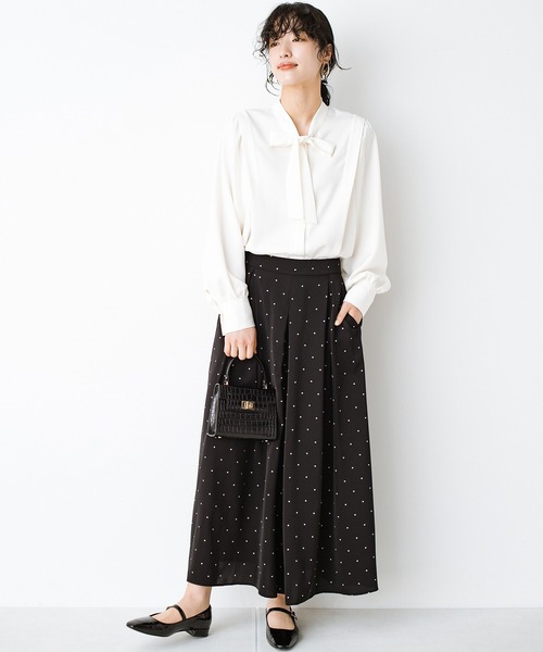 haco!（ハコ）の「水玉にハートを忍ばせてみた！秘密の仕掛けがにくいドットパンツ haco! FACTORY with ah(attach heart)!（その他パンツ・レディース・ブラック系その他・SMALL/MEDIUM/LARGE/X-LARGE）」の14枚目の写真