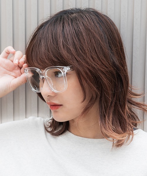 CONTROL FREAK / CTFK(コントロールフリーク)の「CONTROL FREAK(コントロールフリーク)ウェリントンサングラス(サングラス・レディース・ブラック/ブラウン/クリア・フリー)」の8枚目の写真