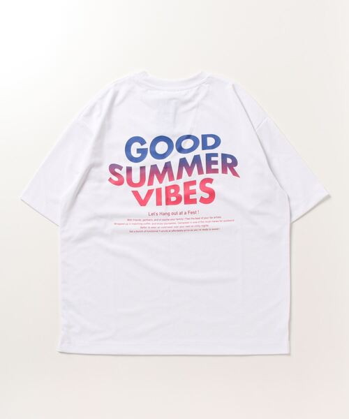 TIGORA(ティゴラ)の「ティゴラ TIGORA 吸水速乾グラフィック半袖Tシャツ(Tシャツ/カットソー・メンズ・ホワイト/ブラック/サックスブルー・3L/LL/L/M/S)」の6枚目の写真
