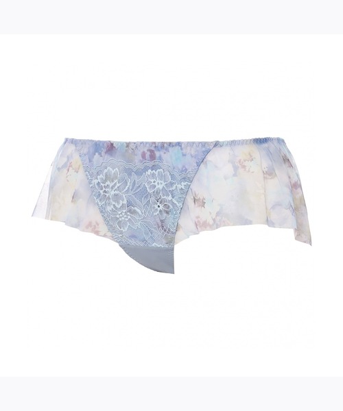 AMOSTYLE BY Triumph(アモスタイルバイトリンプ)の「ボーイズレングス スカイヴェール AMST1425 PT JX(ショーツ・レディース・ベージュ/ブルー/ホワイト・M/L)」の8枚目の写真