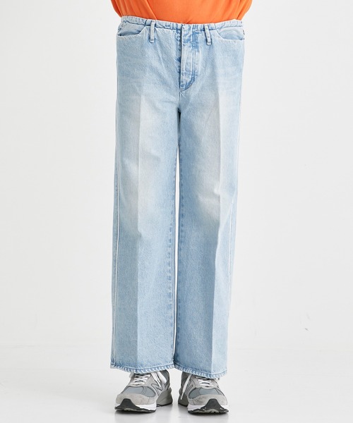 TANAKA/タナカ】THE SELVEDGE JEAN TROUSERS BLEACH BLUE/セルビッジ