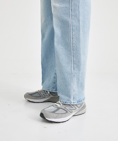 TANAKA/タナカ】THE SELVEDGE JEAN TROUSERS BLEACH BLUE/セルビッジ