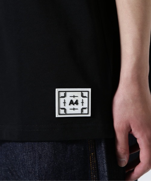 A4A（エーフォーエー）の「A4A/エーフォーエー/A FLOWER SST フラワーショートスリーブT（Tシャツ/カットソー・メンズ・ホワイト/ブラック・F）」の10枚目の写真