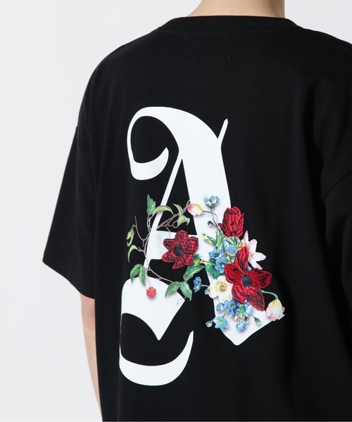 A4A（エーフォーエー）の「A4A/エーフォーエー/A FLOWER SST フラワーショートスリーブT（Tシャツ/カットソー・メンズ・ホワイト/ブラック・F）」の12枚目の写真