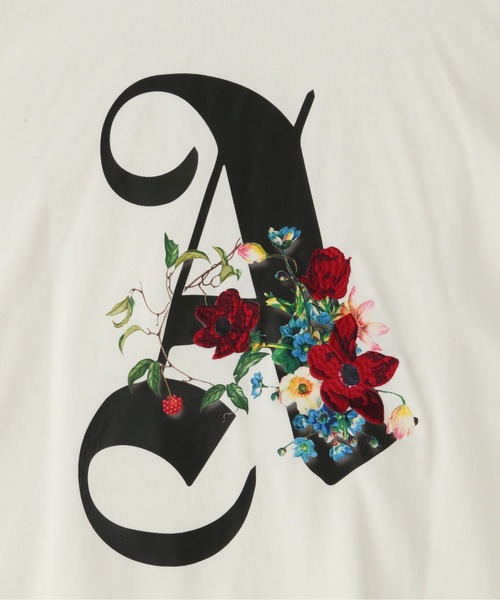 A4A（エーフォーエー）の「A4A/エーフォーエー/A FLOWER SST フラワーショートスリーブT（Tシャツ/カットソー・メンズ・ホワイト/ブラック・F）」の17枚目の写真