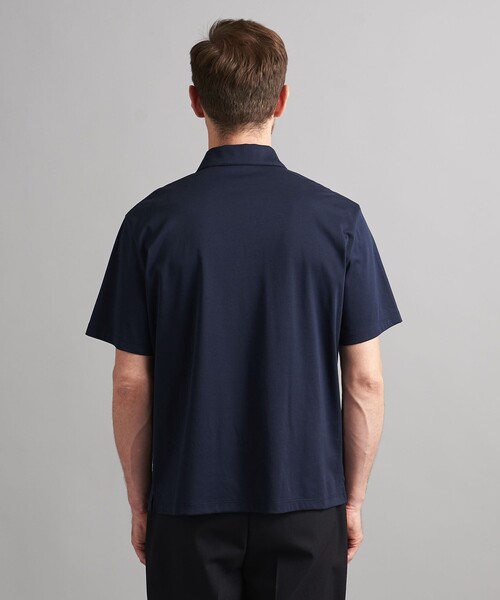 SOVEREIGN（ソブリン）の「＜SOVEREIGN＞ ショートスリーブ ポロシャツ（ポロシャツ・メンズ・グレー/ホワイト/ネイビー・S/M/L）」の11枚目の写真