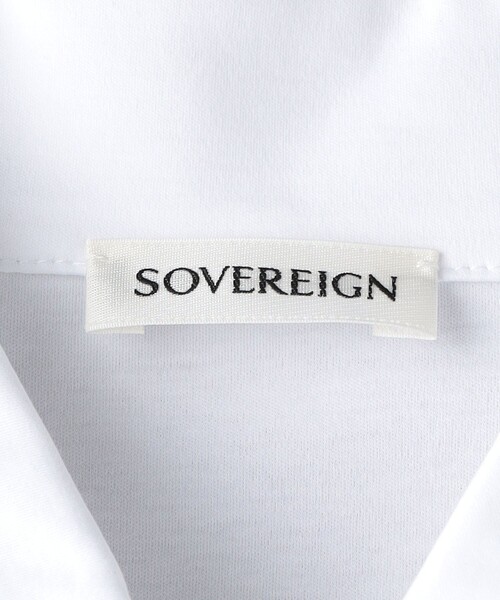 SOVEREIGN（ソブリン）の「＜SOVEREIGN＞ ショートスリーブ ポロシャツ（ポロシャツ・メンズ・グレー/ホワイト/ネイビー・S/M/L）」の18枚目の写真