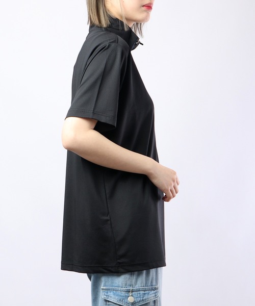 FUNALIVE（ファンアライブ）の「PIRARUCU Ｎｅｗシェイドドライナー半袖Ｚｉｐ　Ｕｐシャツ（Tシャツ/カットソー・メンズ・シルバーグレー/ブラック/ネイビー・LL/3L/L/M）」の7枚目の写真