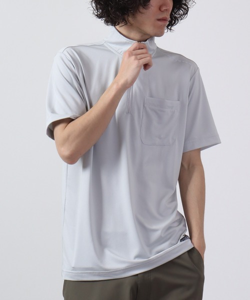 FUNALIVE（ファンアライブ）の「PIRARUCU Ｎｅｗシェイドドライナー半袖Ｚｉｐ　Ｕｐシャツ（Tシャツ/カットソー・メンズ・シルバーグレー/ブラック/ネイビー・LL/3L/L/M）」の22枚目の写真