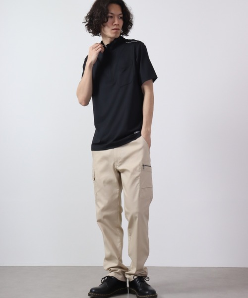 FUNALIVE（ファンアライブ）の「PIRARUCU Ｎｅｗシェイドドライナー半袖Ｚｉｐ　Ｕｐシャツ（Tシャツ/カットソー・メンズ・シルバーグレー/ブラック/ネイビー・LL/3L/L/M）」の17枚目の写真