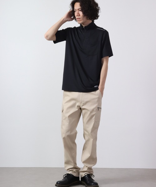 FUNALIVE（ファンアライブ）の「PIRARUCU Ｎｅｗシェイドドライナー半袖Ｚｉｐ　Ｕｐシャツ（Tシャツ/カットソー・メンズ・シルバーグレー/ブラック/ネイビー・LL/3L/L/M）」の18枚目の写真