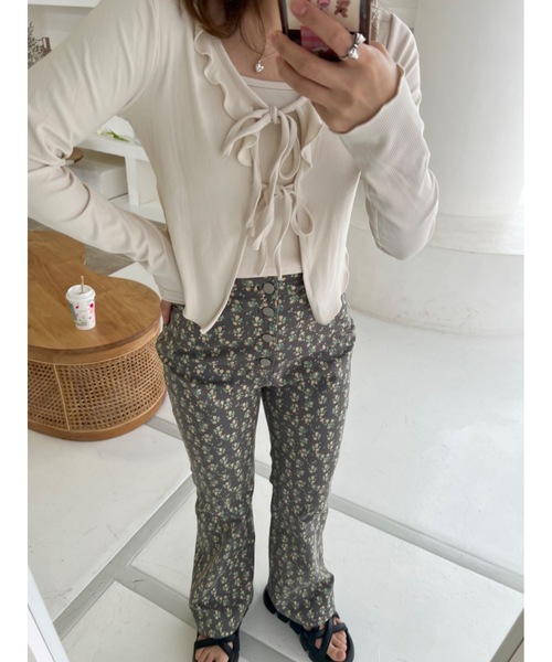 jumelle(ジュメロ)の「【セットアイテム】2setカーディガン(カーディガン/ボレロ・レディース・ベージュ/ピンク・FREE)」の7枚目の写真