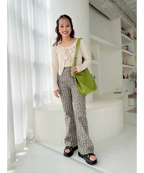 jumelle(ジュメロ)の「【セットアイテム】2setカーディガン(カーディガン/ボレロ・レディース・ベージュ/ピンク・FREE)」の4枚目の写真