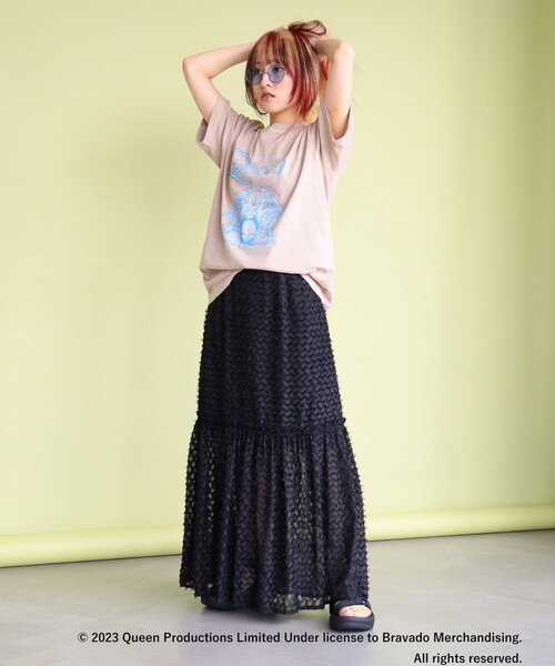 Ray BEAMS(レイビームス)の「GOOD ROCK SPEED × Ray BEAMS / 別注 ロック Tシャツ(Tシャツ/カットソー・レディース・チャコールグレー/オフホワイト/クリーム/ベージュ・ONE SIZE)」の21枚目の写真