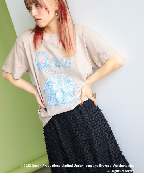 Ray BEAMS(レイビームス)の「GOOD ROCK SPEED × Ray BEAMS / 別注 ロック Tシャツ(Tシャツ/カットソー・レディース・チャコールグレー/オフホワイト/クリーム/ベージュ・ONE SIZE)」の22枚目の写真