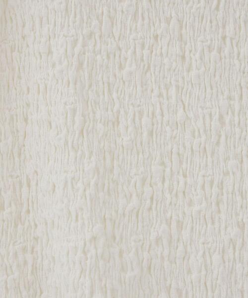 CITEN（シテン）の「＜CITEN＞シュリンク コンパクト Ｔシャツ（Tシャツ/カットソー・レディース・ダークブラウン/ホワイト/ブラック・FREE）」の5枚目の写真