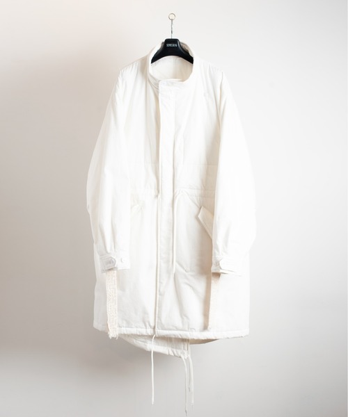 SEVESKIG（セヴシグ）の「SEVESKIG/セブシグ/Mods Coat Ver The Man from Orion（モッズコート・メンズ・ホワイト/ブラック・SMALL/MEDIUM/LARGE/X-LARGE）」の2枚目の写真