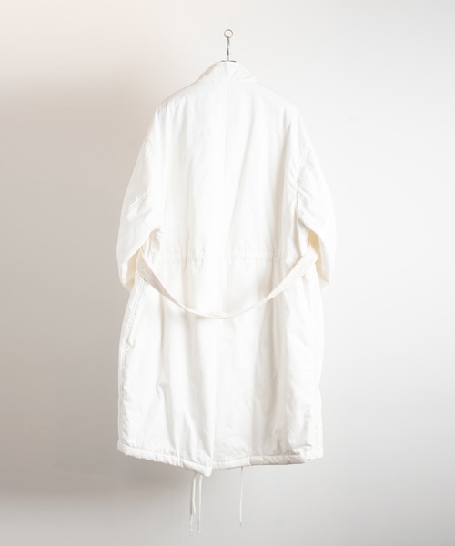 SEVESKIG（セヴシグ）の「SEVESKIG/セブシグ/Mods Coat Ver The Man from Orion（モッズコート・メンズ・ホワイト/ブラック・SMALL/MEDIUM/LARGE/X-LARGE）」の4枚目の写真