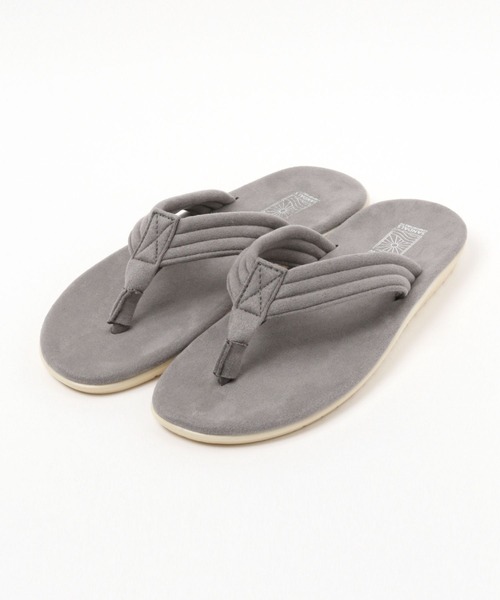 BAYFLOW（ベイフロー）の「スエードトングサンダル（サンダル・メンズ・ベージュ/グリーン/ブラック/グレー・SMALL/MEDIUM）」の9枚目の写真