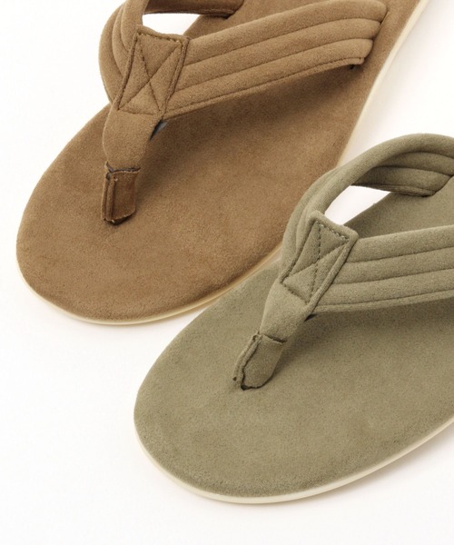 BAYFLOW（ベイフロー）の「スエードトングサンダル（サンダル・メンズ・ベージュ/グリーン/ブラック/グレー・SMALL/MEDIUM）」の19枚目の写真