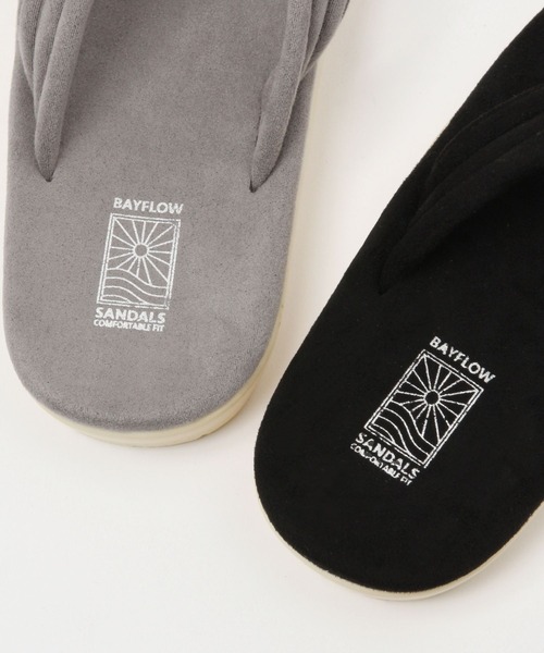 BAYFLOW（ベイフロー）の「スエードトングサンダル（サンダル・メンズ・ベージュ/グリーン/ブラック/グレー・SMALL/MEDIUM）」の18枚目の写真