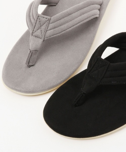 BAYFLOW（ベイフロー）の「スエードトングサンダル（サンダル・メンズ・ベージュ/グリーン/ブラック/グレー・SMALL/MEDIUM）」の17枚目の写真