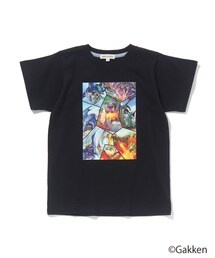 SHOO・LA・RUE（シューラルー）の「◆【最強王図鑑×SHOO・LA・RUE】8分割プリントTシャツ（Tシャツ/カットソー・キッズ）」