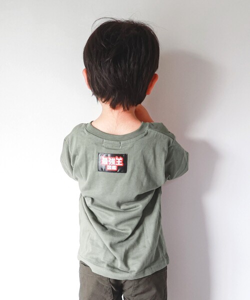 SHOO・LA・RUE（シューラルー）の「◆【最強王図鑑×SHOO・LA・RUE】8分割プリントTシャツ（Tシャツ/カットソー・キッズ・カーキ/アイボリー/ライトベージュ/ブラック・13/12/11/14）」の20枚目の写真