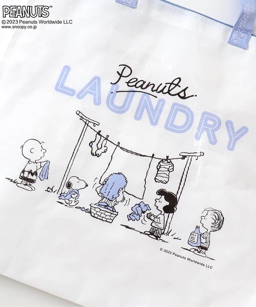 PEANUTS（ピーナッツ）の「スヌーピーランドリートート（トートバッグ・レディース・マルチ・FREE）」の4枚目の写真