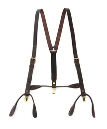 vasco schott 別注 レザーサスペンダー VASCO／ヴァスコ／／別注LEATHER SUSPENDER／レザーサスペンダー