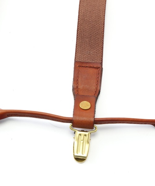 vasco schott 別注 レザーサスペンダー vasco ヴァスコ 別注 LEATHER SUSPENDER レザーサスペンダー