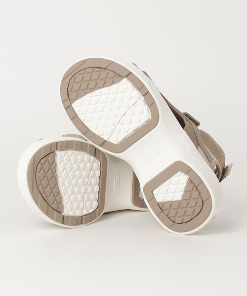 VANS ヴァンズ VICTOR ビクター V5186 BEIGE/WHITE（サンダル