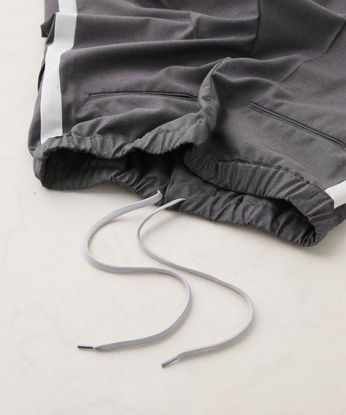 りく吉◡̈ジャーナルスタンダードラックス | ラインZip-パンツ クリアーツイル ラインパンツ（その他パンツ）｜JOURNAL STANDARD LUXE