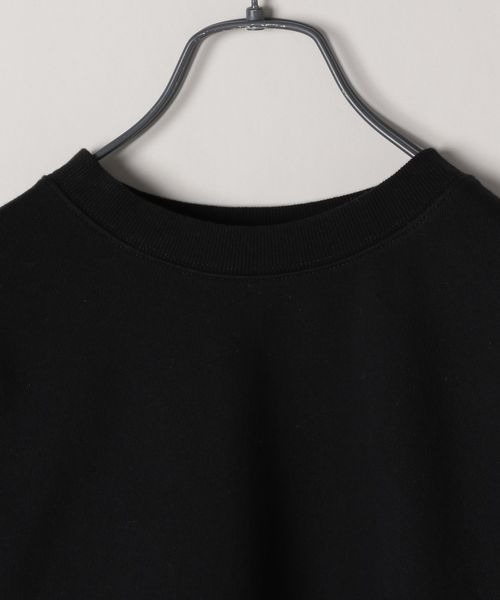 JEANASIS(ジーナシス)の「ミニウラケショートプルオーバーSS/908380(Tシャツ/カットソー・レディース・ブラック/オフホワイト/グレー・FREE)」の5枚目の写真