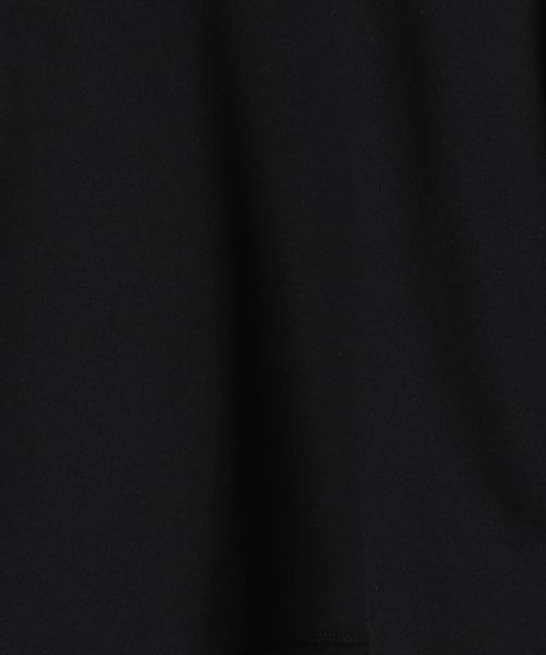 JEANASIS(ジーナシス)の「ミニウラケショートプルオーバーSS/908380(Tシャツ/カットソー・レディース・ブラック/オフホワイト/グレー・FREE)」の9枚目の写真