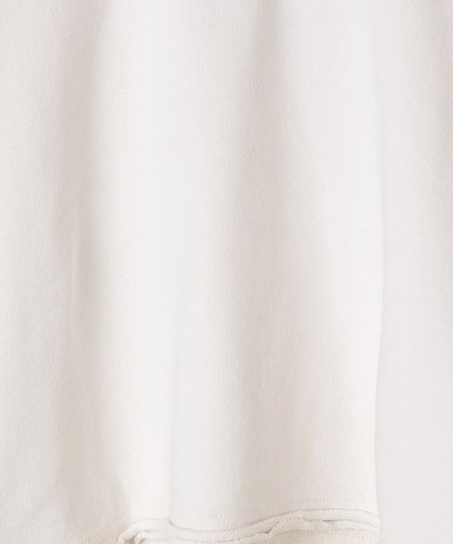 JEANASIS(ジーナシス)の「ミニウラケショートプルオーバーSS/908380(Tシャツ/カットソー・レディース・ブラック/オフホワイト/グレー・FREE)」の10枚目の写真