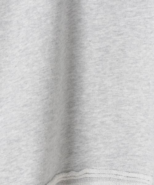 JEANASIS(ジーナシス)の「ミニウラケショートプルオーバーSS/908380(Tシャツ/カットソー・レディース・ブラック/オフホワイト/グレー・FREE)」の11枚目の写真