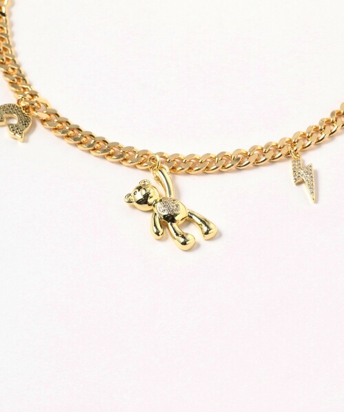 Ray BEAMS（レイビームス）の「bLicensceLL / ハッピー ベア ネックレス（ネックレス・レディース・ゴールド・ONE SIZE）」の2枚目の写真